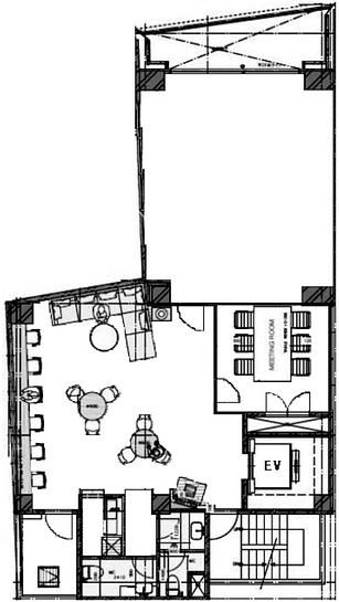 THE PORTAL Nihombashi East（旧：京都きもの友禅ビル） 2階 平面図