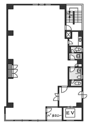 千城ビル 4階 平面図