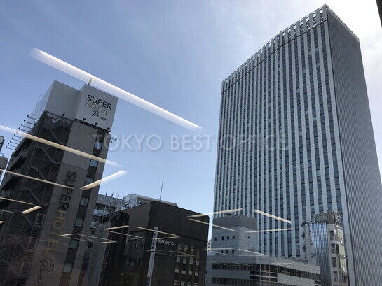 6階からの眺望②（歌舞伎座方面）