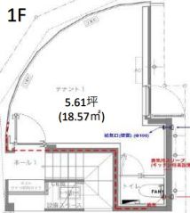 HARVEY神田司町 1階～3階 平面図