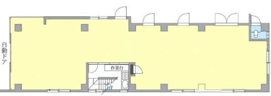矢後ビル 1階 平面図