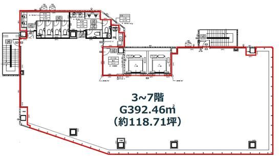 NBL ARK TOWER 5階 平面図