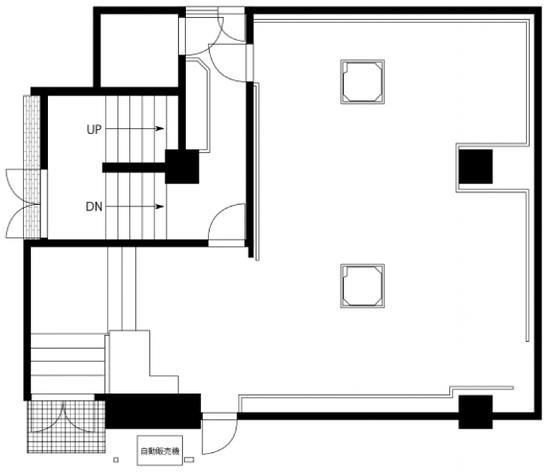 秀幸ビル 地下1階 平面図