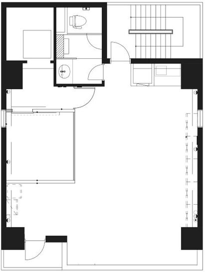 新富太陽ビル 5階 平面図
