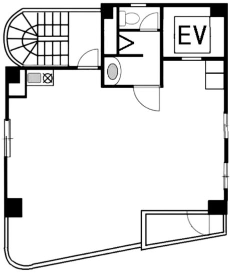 和円ビル 5階 平面図