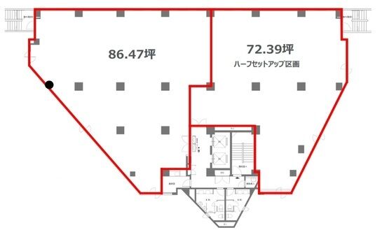 藤和東五反田ビル 2階 平面図