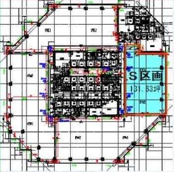 品川イーストワンタワー 6階S 平面図