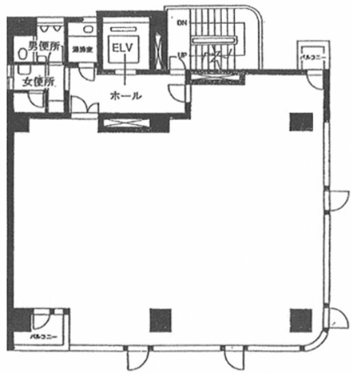 有楽堂ビル 5階 平面図