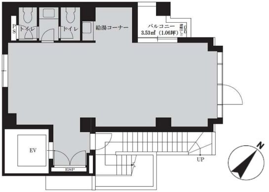 VORT渋谷eastⅡ 3階 平面図