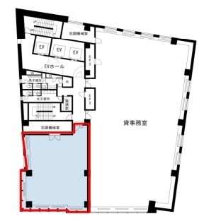 KDX新宿ビル 10階 平面図