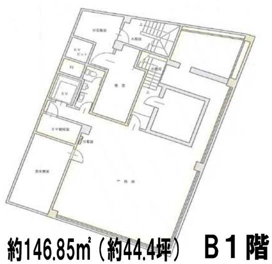 桜山パックス 地下1階 平面図