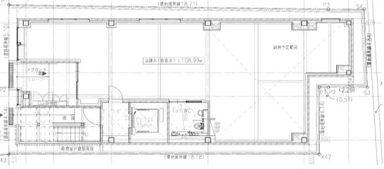 (仮称)浜松町2丁目ビル 1階 平面図