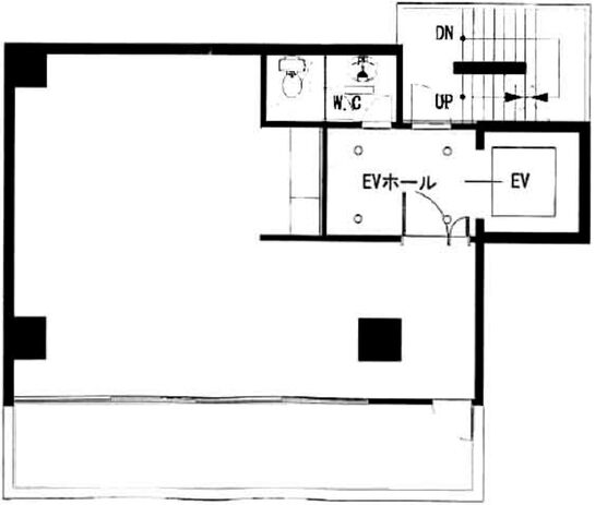那智ビル 8階 平面図