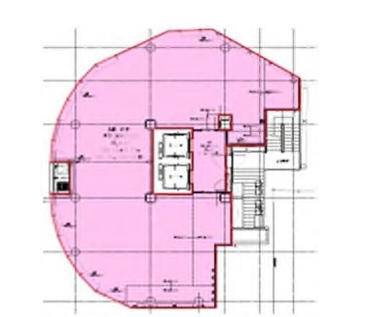 YY UDAGAWA BLD.（旧：HULIC&New UDAGAWA） 6階 平面図