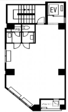 三谷ビル  2階 平面図