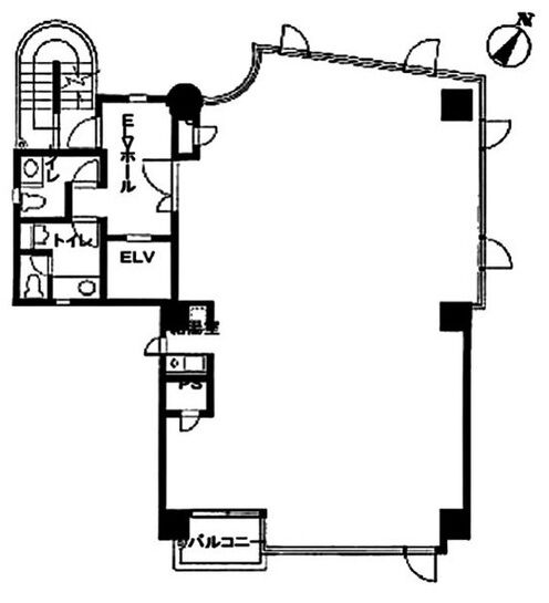 渋谷第2TYビル 4階 平面図