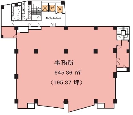 TOKYU REIT 渋谷Rビル 4階 平面図