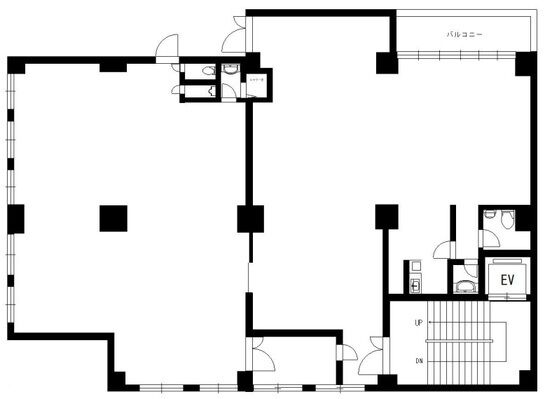 サンキビル（渋谷区） 4階 平面図