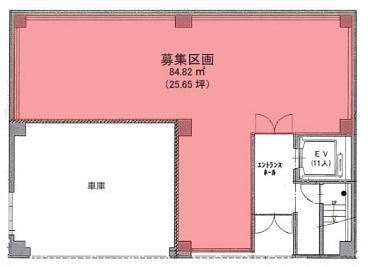 ミタケタワー 1階 平面図