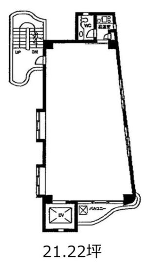 ヒルズ884・お茶の水ビル 5階 平面図