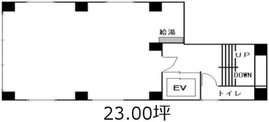 岩尾ビル(港区) 5階 平面図