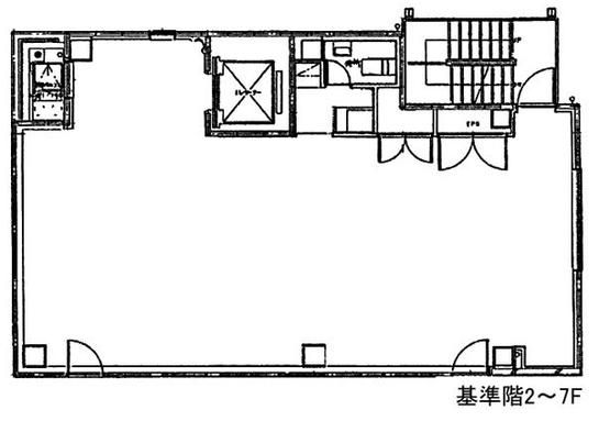TAMA WOODY GATE SHIMBASHI（タマウッディーゲート新橋） 4階 平面図