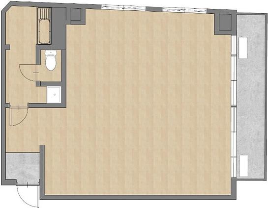 新宿光陽ビル 4階404 平面図