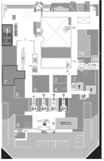 新宿三井ビルディング 1階109A1 平面図