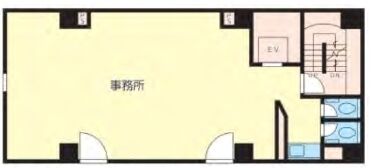 新富アネックス 3階 平面図