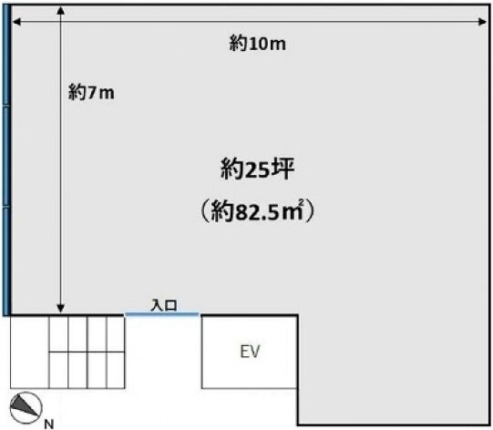 六本木メイフラワーハウス 4階 平面図