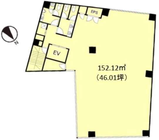 SANWA南青山Bldg. 4階 平面図