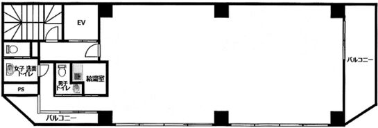 JF新宿御苑ビル 10階 平面図
