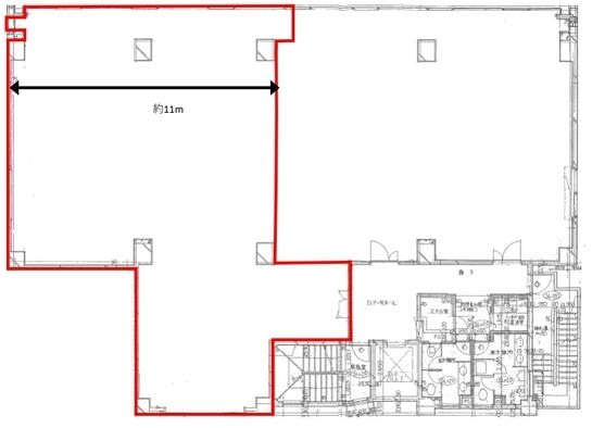 大森センタービル 6階 平面図