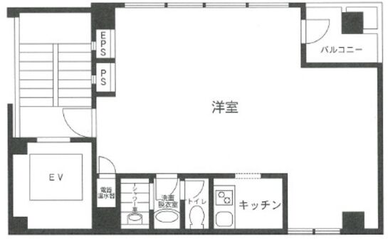 八重洲境井ビル 6階 平面図