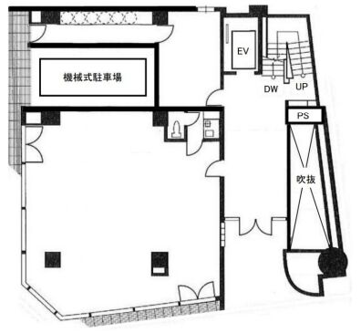日本橋DOLL-1 1階 平面図