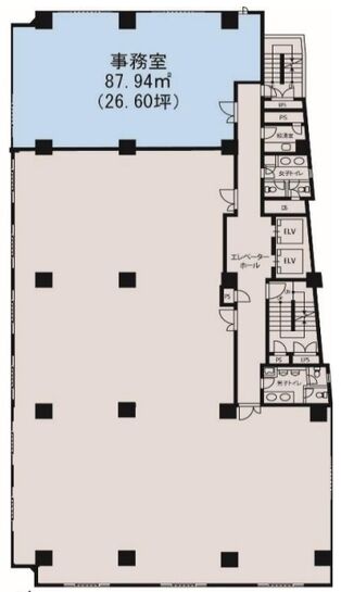新麹町ビル 7階 平面図