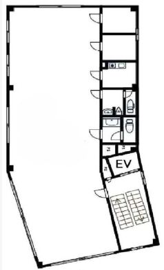 エスプリビル 4階 平面図
