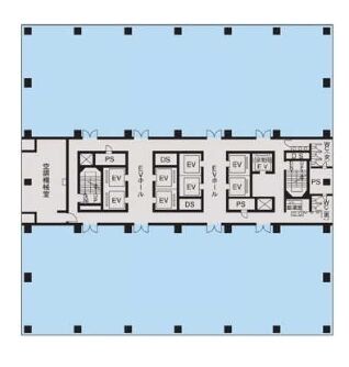 新宿グリーンタワービル 17階 平面図