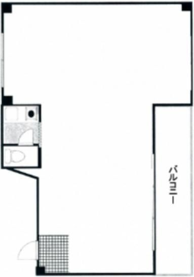 木本ビル 4階403 平面図