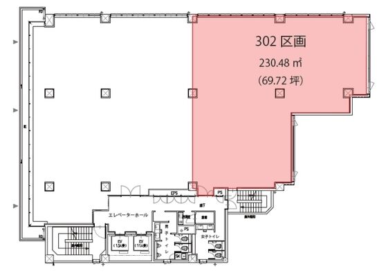 睦ビル二子玉川 3階302 平面図