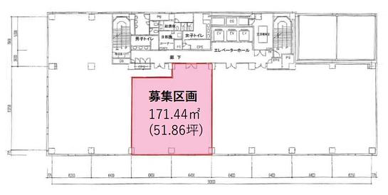目黒東山ビル 7階 平面図