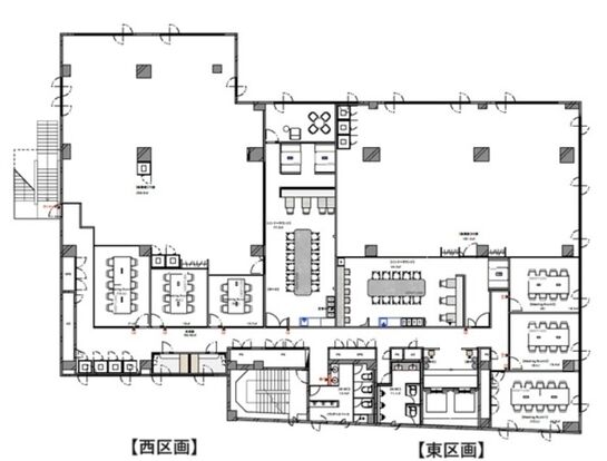 THE PORTAL iidabashi(旧:36山京ビル) 2階東 平面図