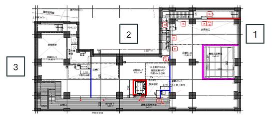 （仮称）港区芝5丁目PJ 地下1階3 平面図