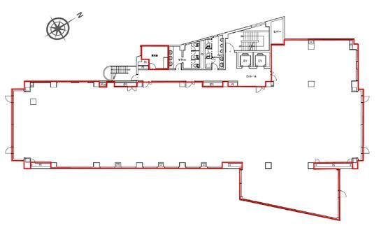 神楽坂プラザビル 3階 平面図