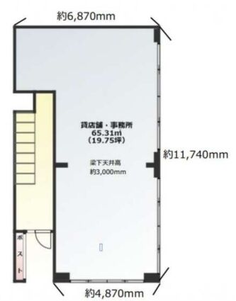 ル・ルミエール両国 1階 平面図