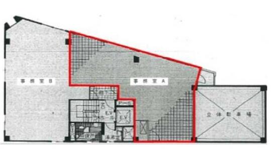 愛光舎ビル 7階A 平面図