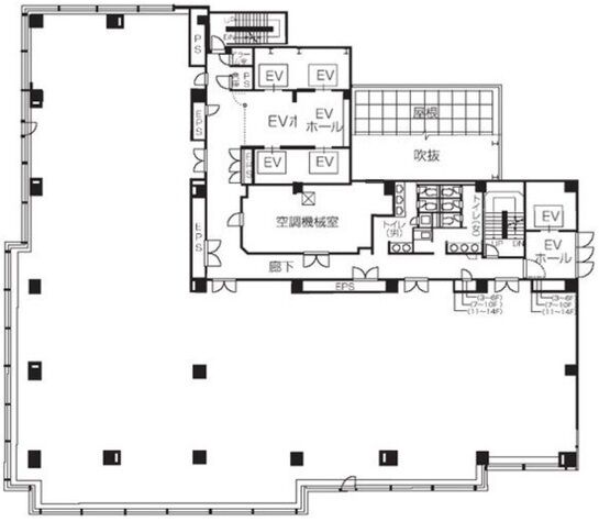 NBF池袋イースト 3階301 平面図