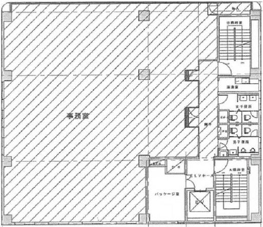 KHK池袋ビル 6階 平面図