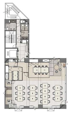FLECTO（旧：JBSL神田ビル） 7階 平面図