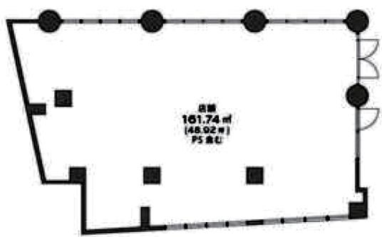 AXION Futakotamagawa 地下1階 平面図